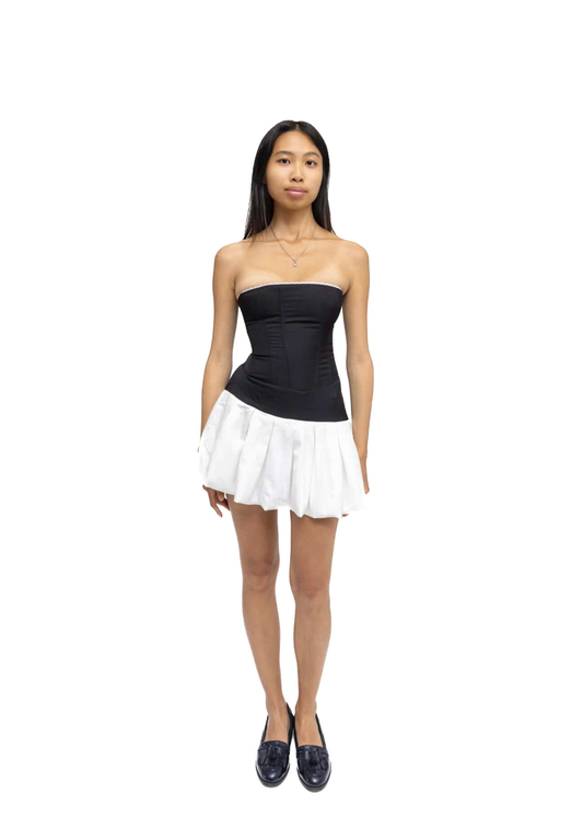 Sabrina mini dress