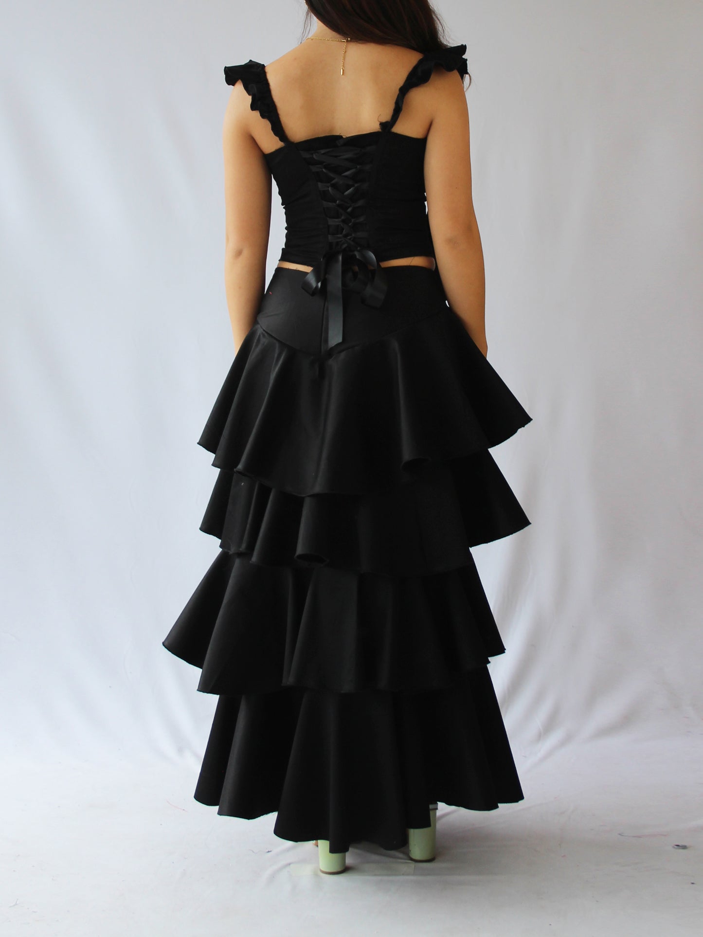 Layered Maxi Skirt