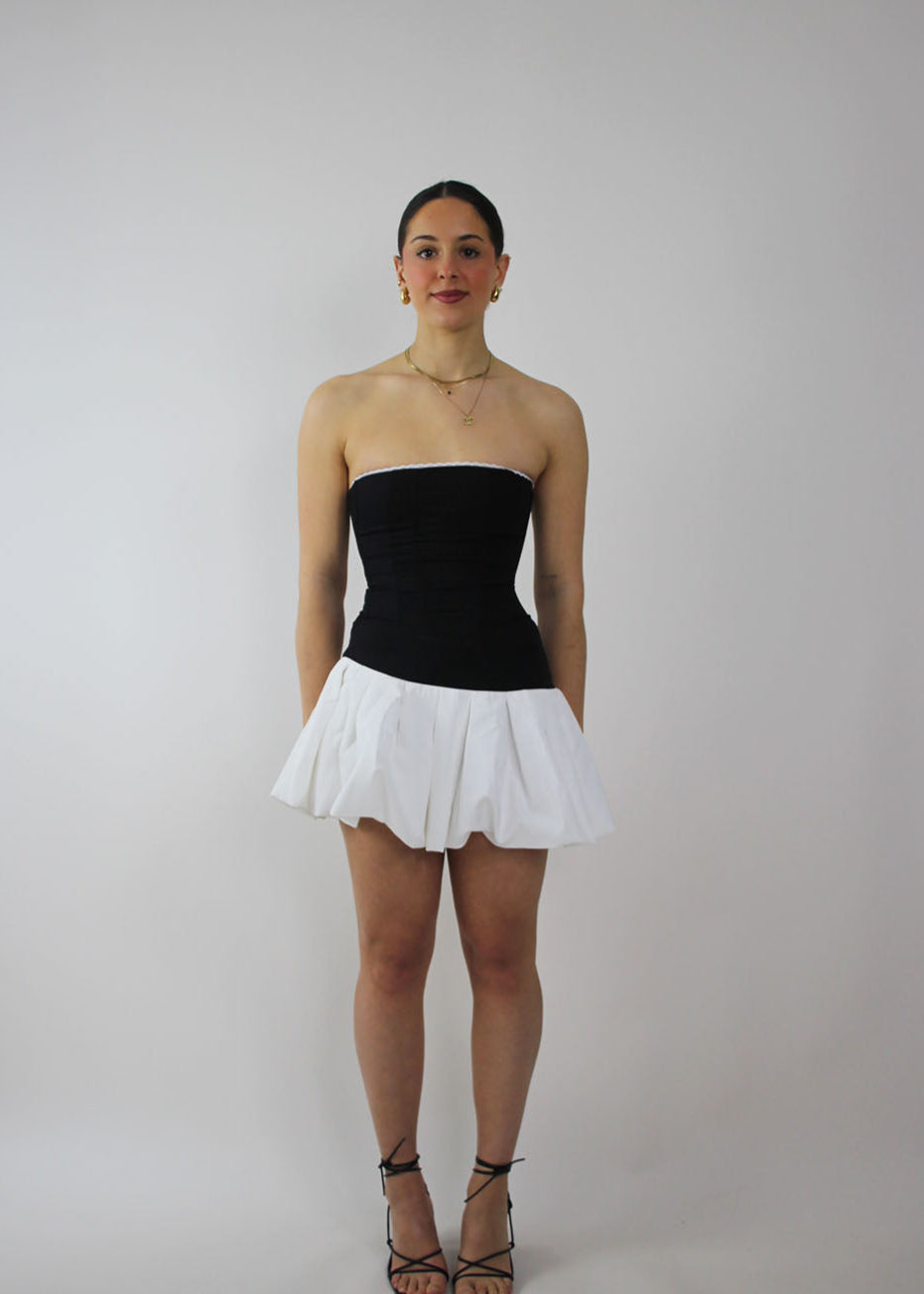 Sabrina mini bubble dress