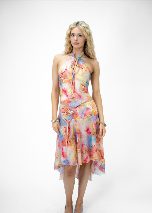 Luna Midi Set - Water colours