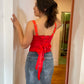 Corset Vest Sateen solid colours