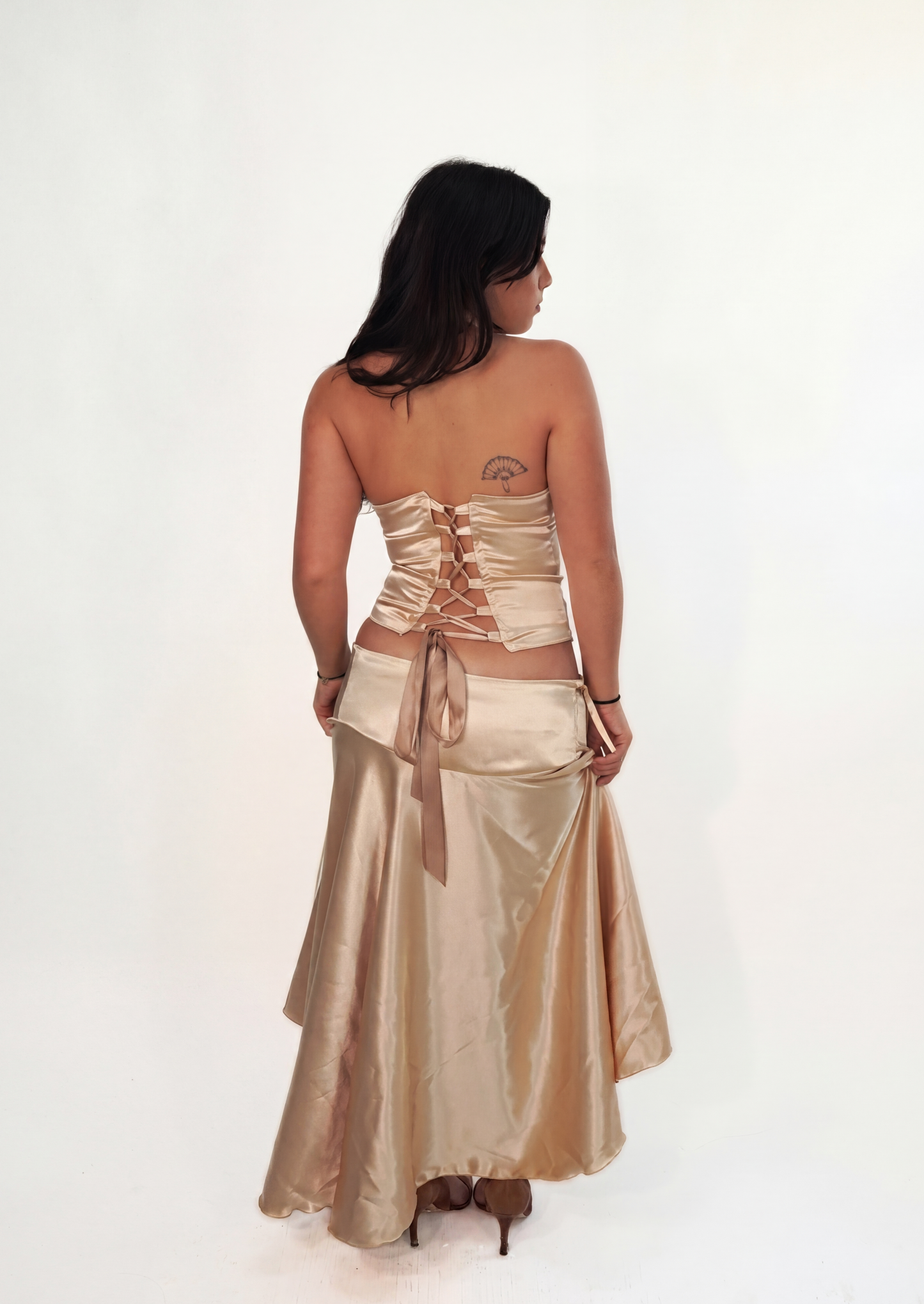 Luna Midi Set - Champagne