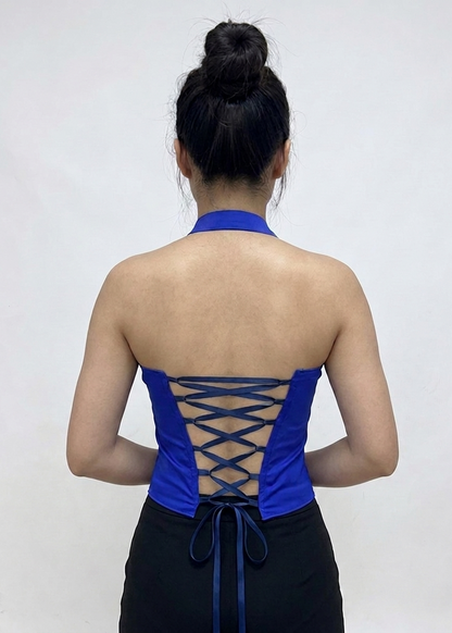 Luna Top - Cobalt Blue