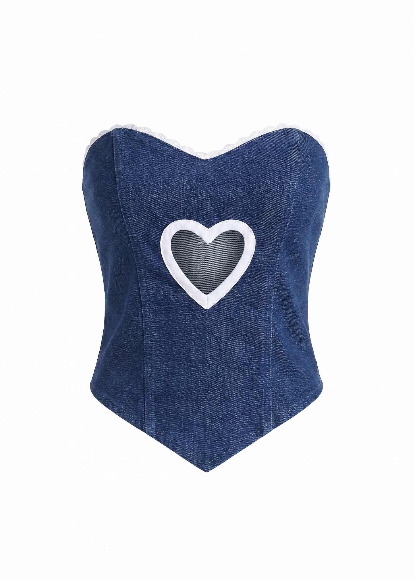 Heartless corset - Denim