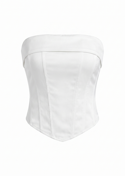 Corset Strapless white