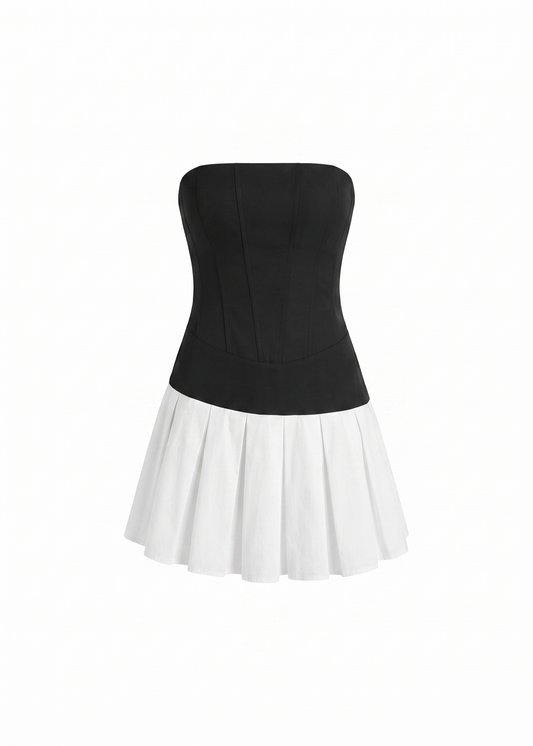 Sabrina mini dress
