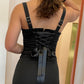 Corset Vest Sateen solid colours