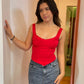 Corset Vest Sateen solid colours