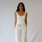 Corset Vest Sateen solid colours